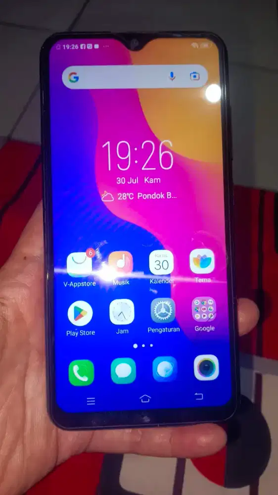 Hp vivo y91c jringn 4g ram 2/32 gb lyr poni 7in