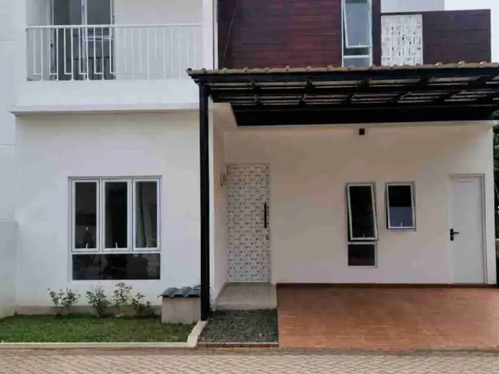Rumah Dalam Cluster Siap Hun Dekat LRT Harjamukti & Tol Cibubur
