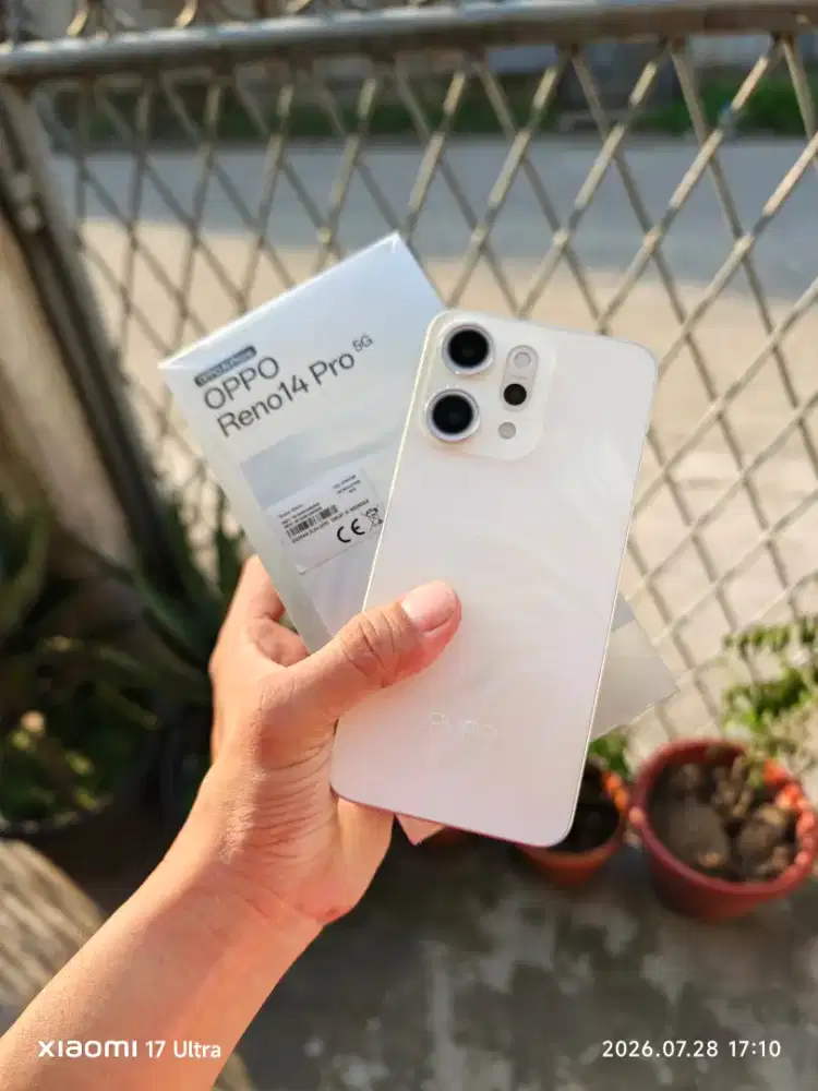Oppo Reno 14 Pro 5G 12/512 Garansi Resmi Agustus 2026