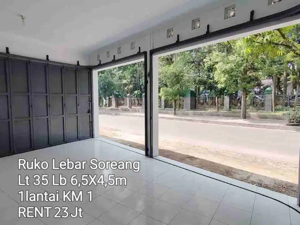 Ruko Mainroad Soreang Strategis dan ramai