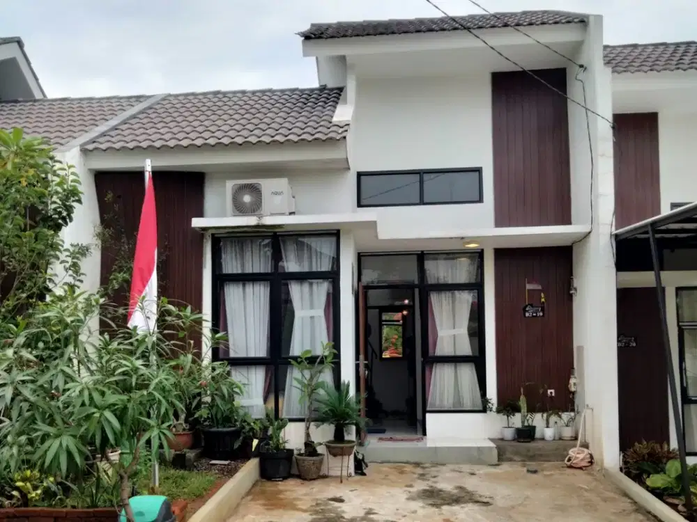 Rumah Minimalis Second Nyaman di Parung Bogor