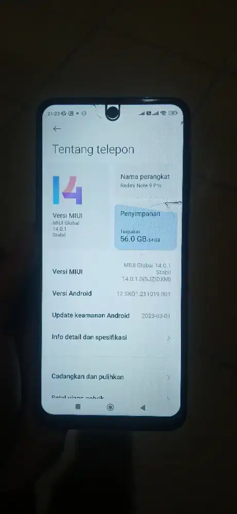 Redmi note 9 pro 6/64Gb