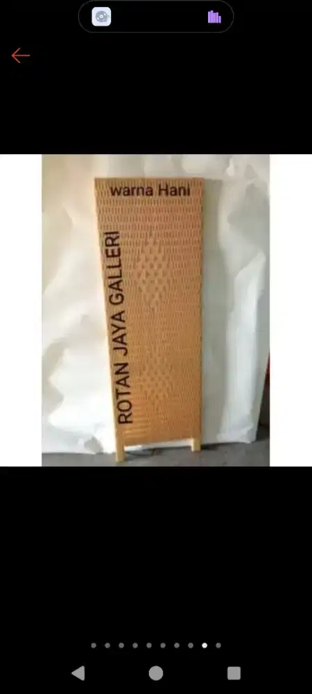 Partisi Rotan Sintetis