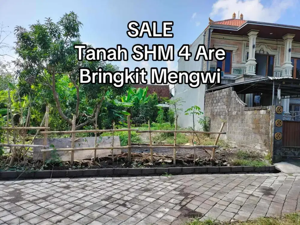 SALE Tanah SHM 4 Are Bringkit Mengwi