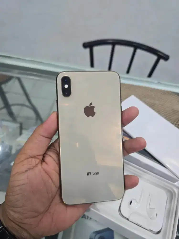 Iphone xs max 256gb permanen mlus lengkap