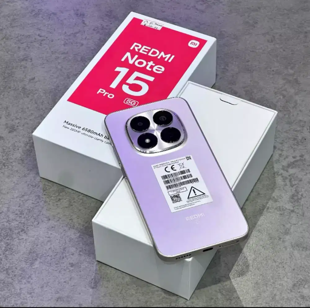 Redmi Note 15 Pro 12/512 like new garansi on