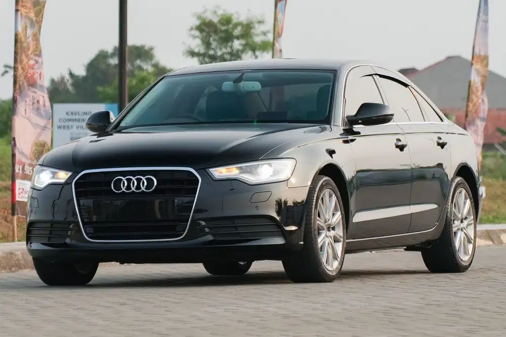 Boss is Back! Audi A6 TFSI 2.0 2014 Black  Full Spec! E250 c250 320i
