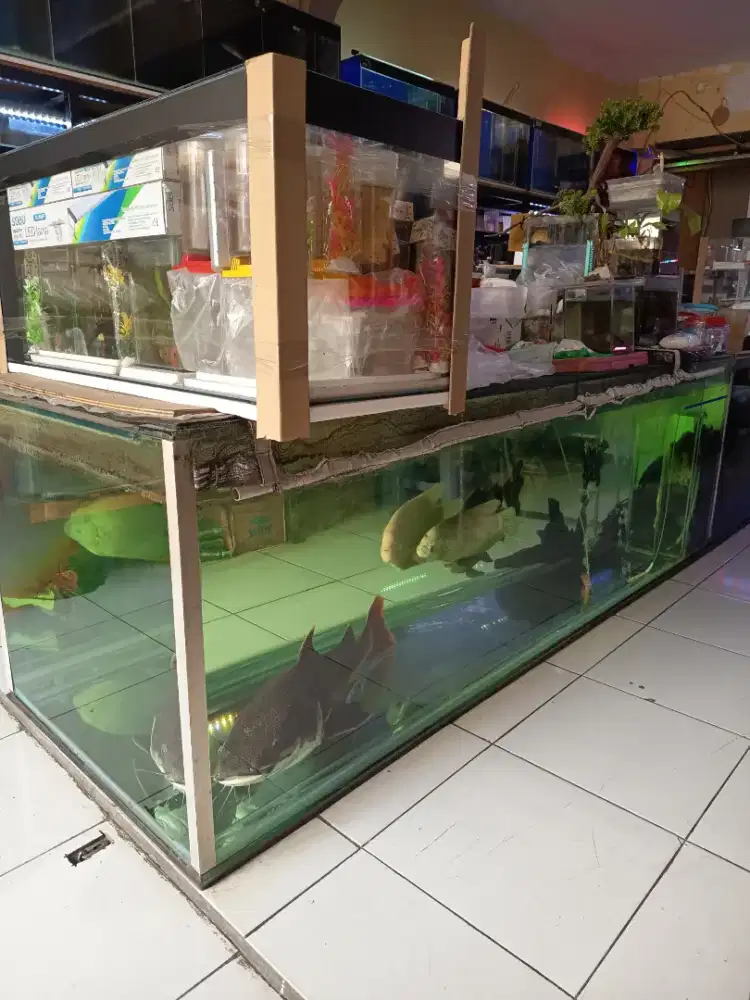 Dijual aquarium jumbo filter samping