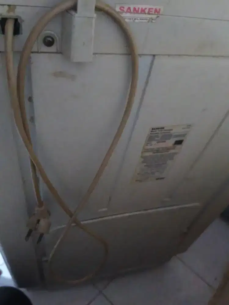 Mesin cuci 1 tabung sanken