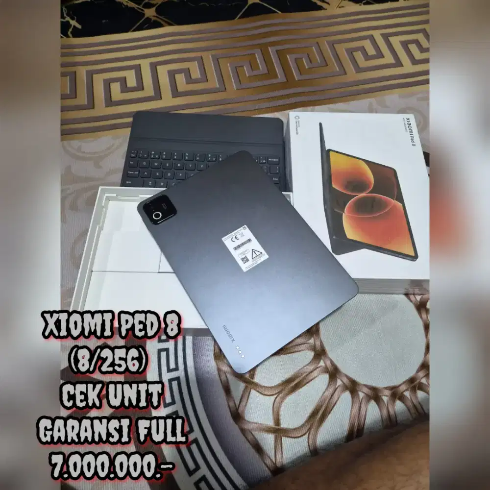Xiomi Ped 8 (8/256) Cek Unit
