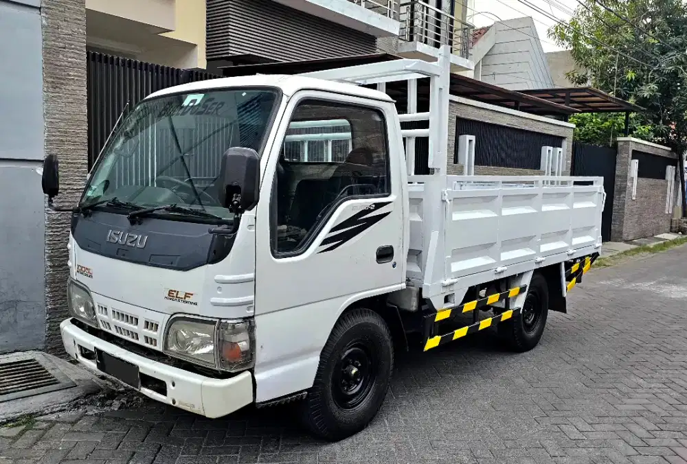 ELF 100PS SRT ASLI TRUK BAK KABIN FUL ORI CAT TG1 MESIN SEHAT ISTIMEWA