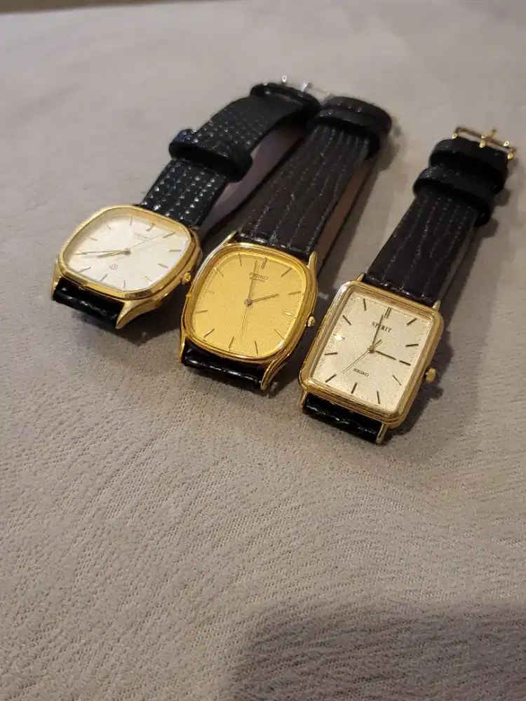 Seiko Tank and Octagonal