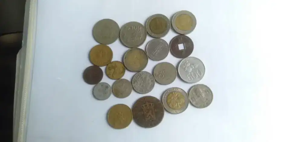 Di jual semua macam uang koin lama ada kelapa sawit ,dll nya