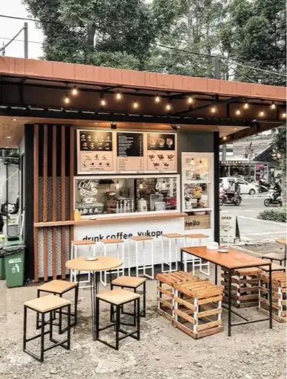 Jaga Stand Makanan dan Minuman