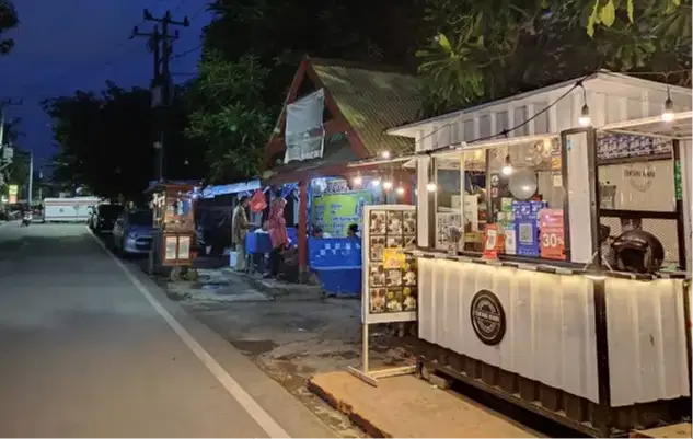 Jaga Stand Makanan dan Minuman