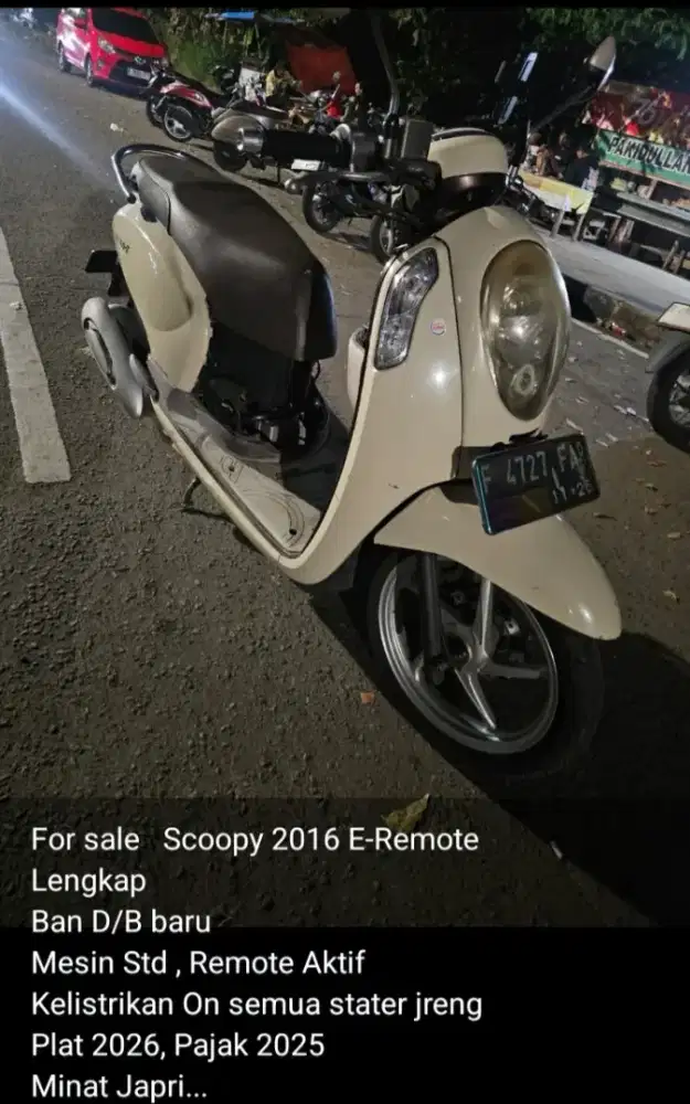 HONDA SCOOPY FI 2016