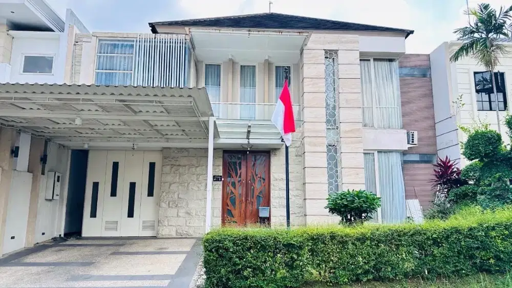 DIJUAL HARGA SPESIAL RUMAH FURNISHED CRYSTAL GOLF CITRALAND!