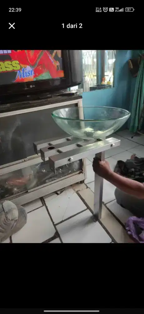 WESTAFEL WASHTAFEL SINK KACA CUCI TANGAN