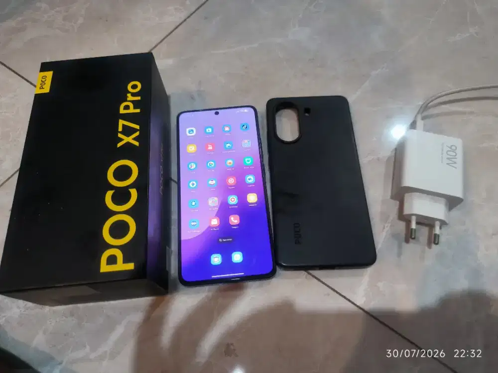 Poco X7 Pro 12/512, normal, mulus, lengkap