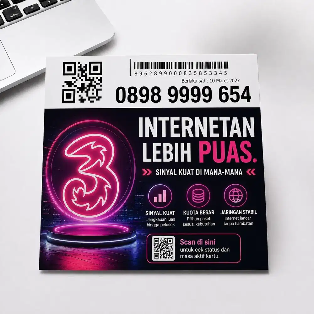 Tri Indosat Nomor Cantik 11 Digit 9999
