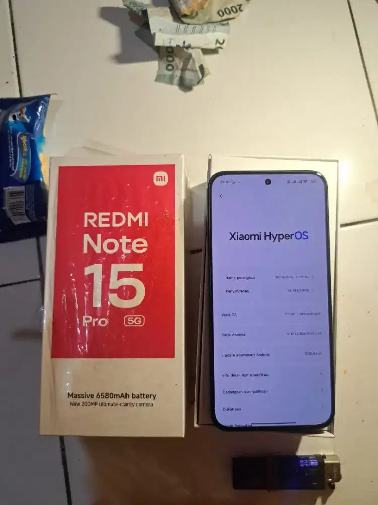Jual handphone xiomi redmi note 15 pro 5G