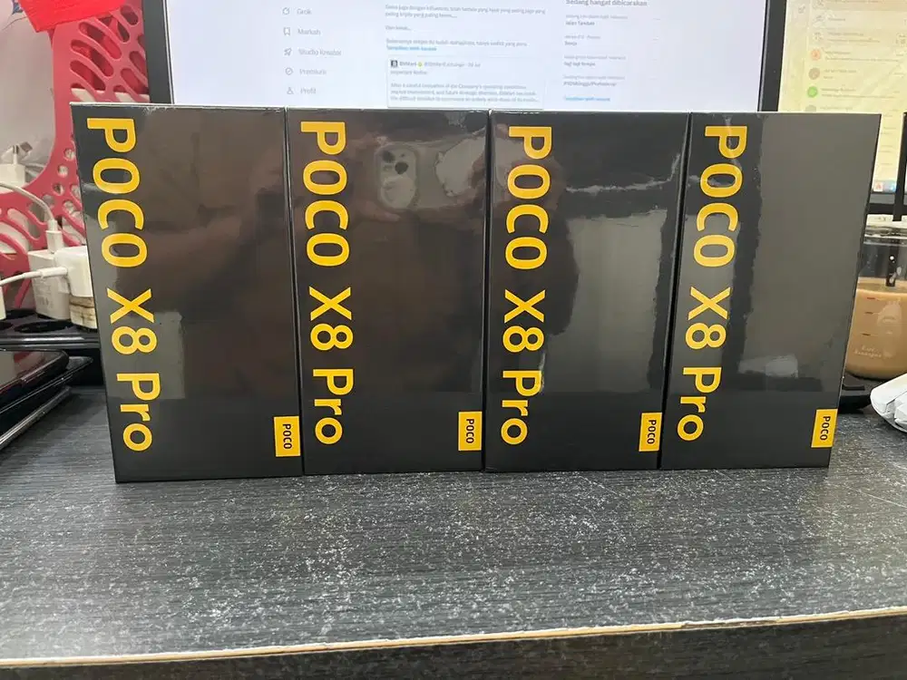 Poco X8 Pro dan Pro Max 12/512 GB 5G Segel Baru