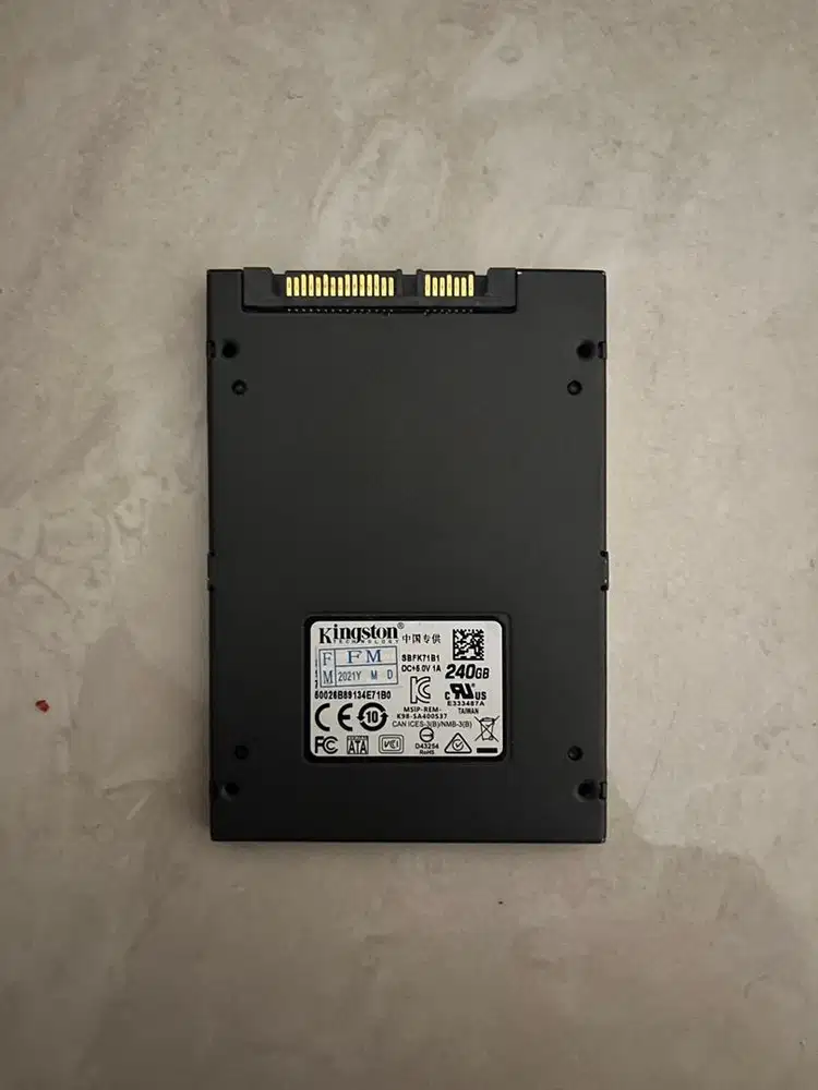 SSD Kingston A400 240GB SATA III 2.5 Inch Original mew no box