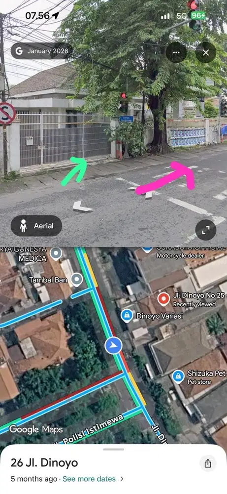 DIJUAL SUPER LANGKA TANAH KOMERSIAL MURAH JL DINOYO SUPER STRATEGIS!