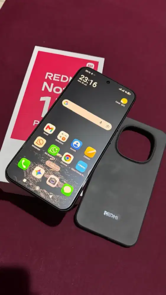 Xiaomi Redmi Note 15 Pro 5G Black 12/512 Kondisi MULUS