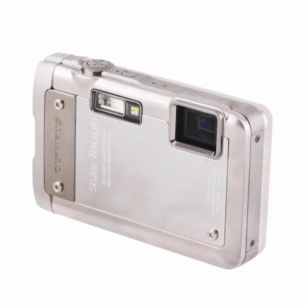 Olympus Stylus Tough 6000 Silver – Waterproof & Shockproof Camera