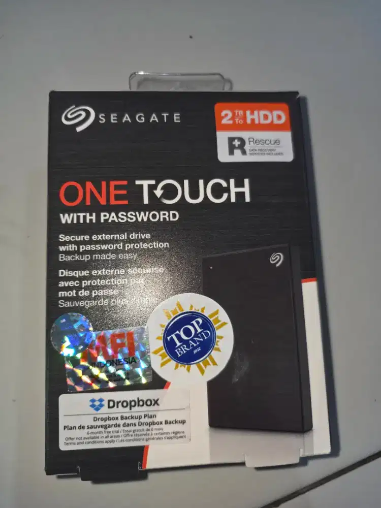 New Harddisk Seagate 2TB One Touch