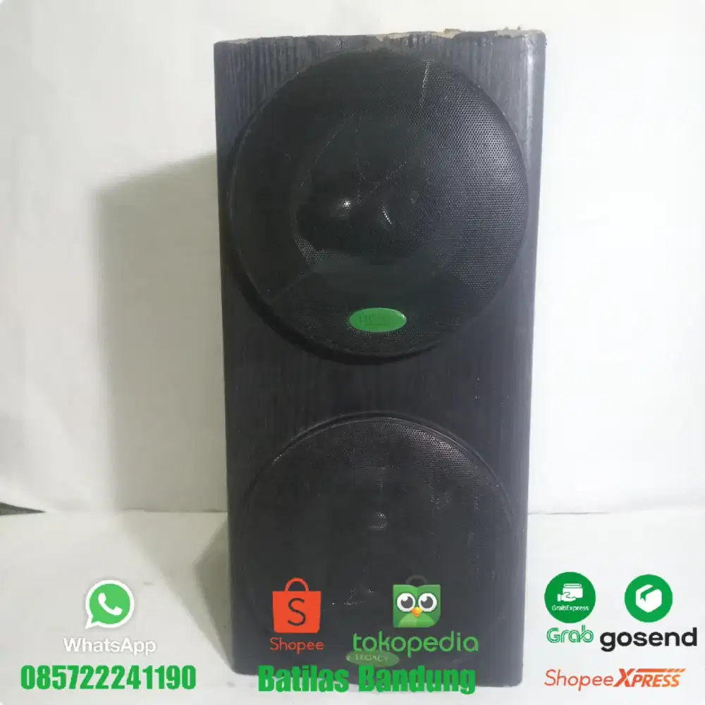 Speaker Legacy double 6 inch 3 way
