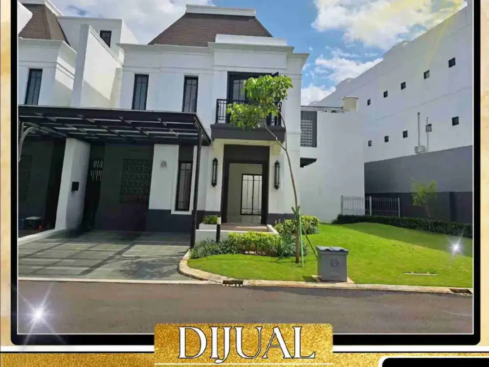 DIJUAL RUMAH HOOK 2 LANTAI DI SUMMARECON CROWN GADING BEKASI