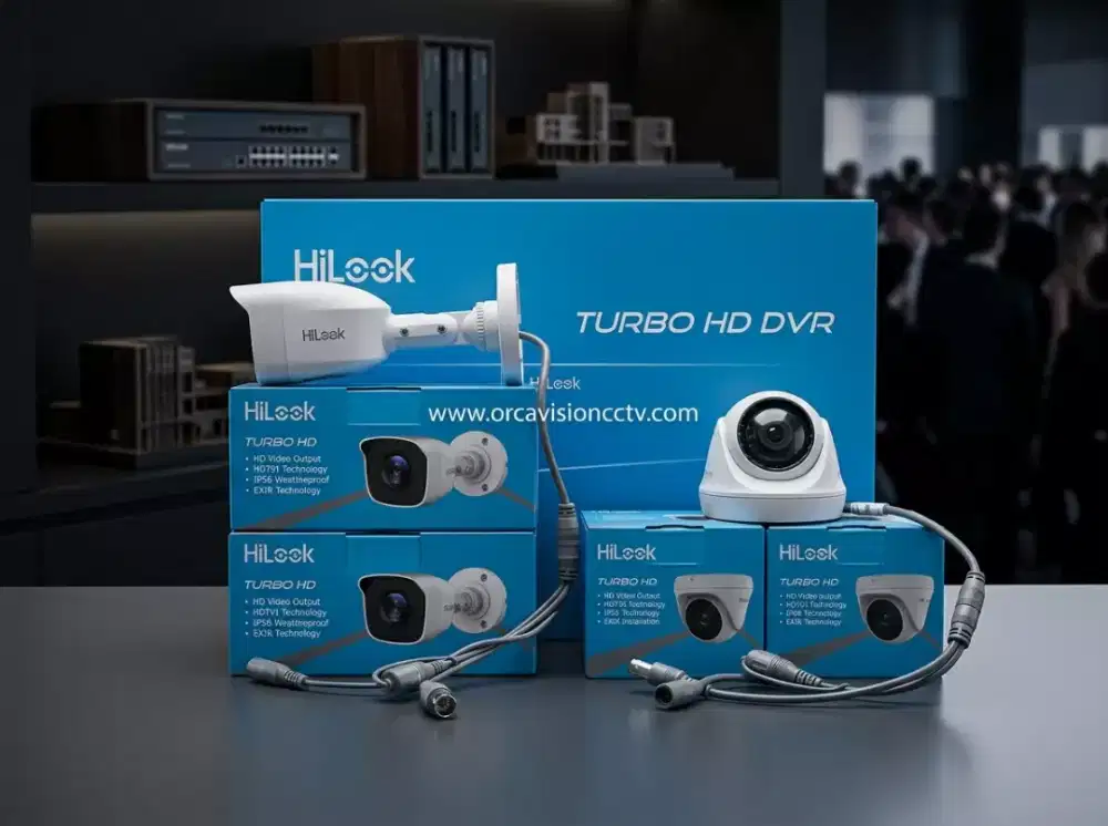Paket cctv murah hilook full hd jamin jernih gratis instalasi