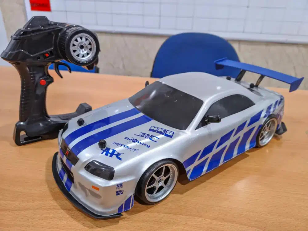 RC Jada Fast N Furious Brian's Nissan Skyline GTR