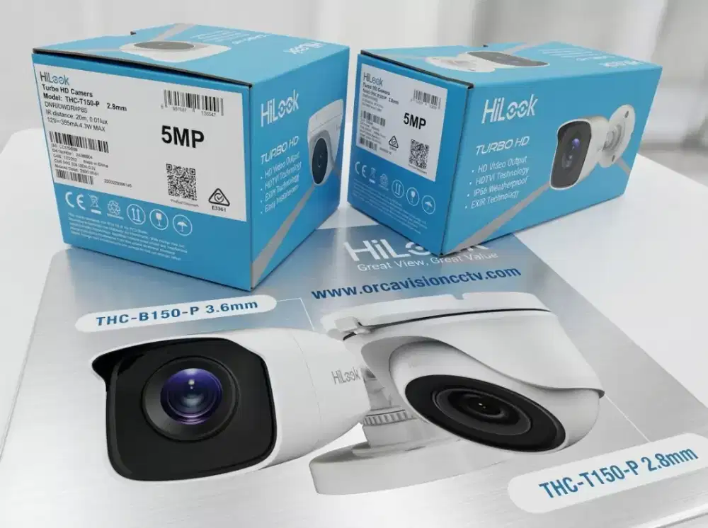 Paket cctv murah hilook 5 mp lebih jernih berkualitas
