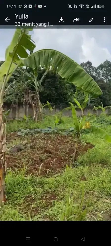 Dijual Tanah untuk Perumahan Cluster