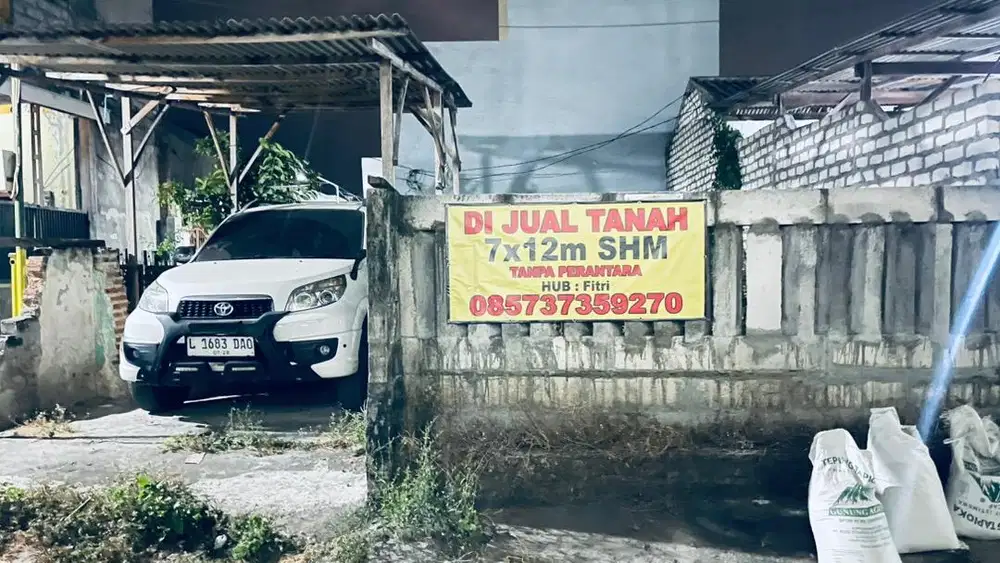 DIJUAL TANAH 7 X 12