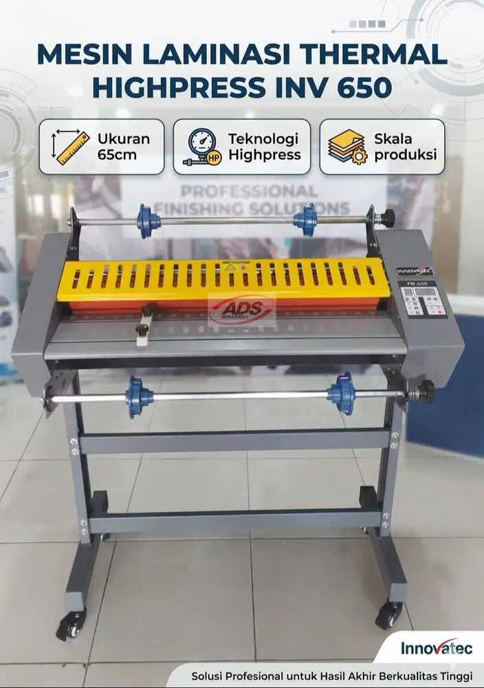MESIN LAMINASI THERMAL HIGHPRESS 650 HASIL SUPER MAKSIMAL