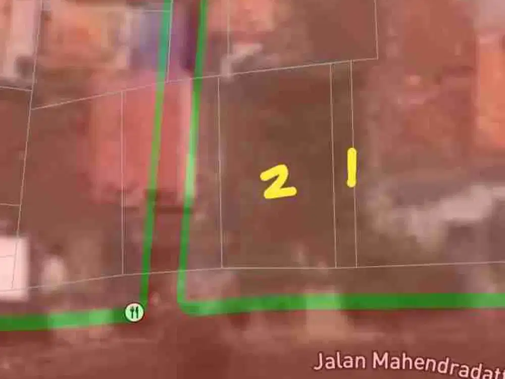 Tanah Zona Perdagangan di By Pass Mahendradatta