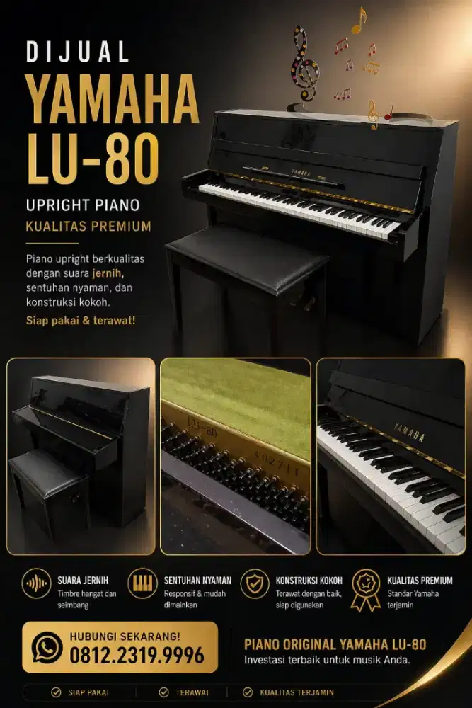 Piano Yamaha LU-80 upright Premium