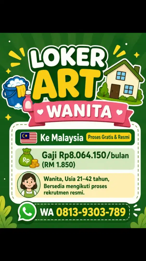 Lowongan Kerja Resmi ke Malaysia - Loker