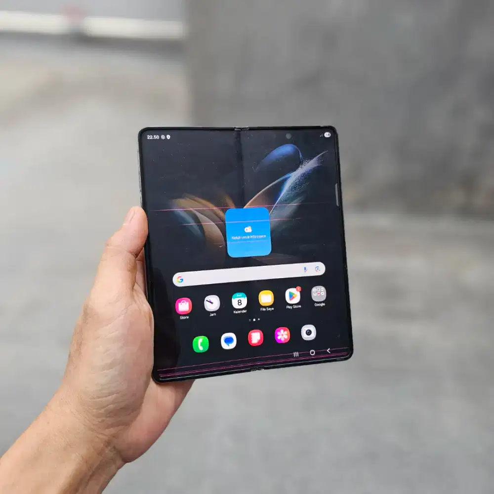 SAMSUNG GALAXY Z FOLD 4 SEIN 5G 12/256 GB MINUS FUNGSI 100% NORMAL