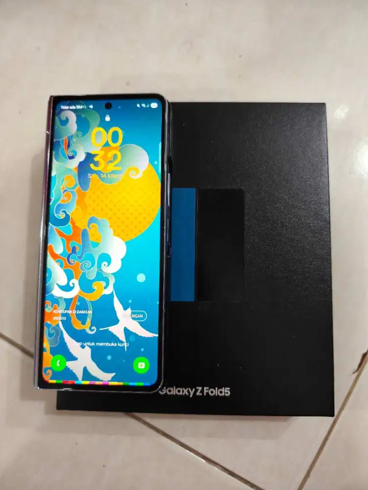 Samsung galaxy fold 5 1tb sein biru seken second bekas normal semua