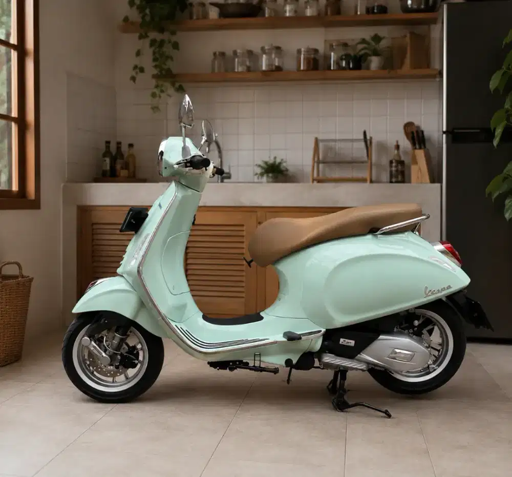 Vespa Primavera green relax 2022