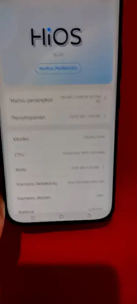 TECHNO COMON 50 PRO 5G 8/256GB FULSET