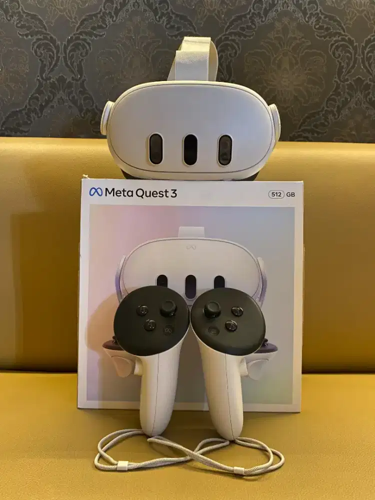 Meta Quest 3 512GB - Kondisi LIKE NEW (Hanya Bekas Unboxing)
