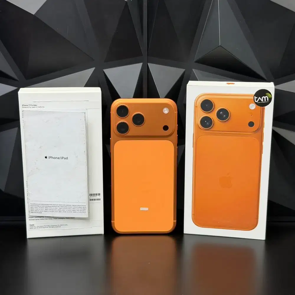 iphone 17 promax 256gb ibox open box cosmic orange