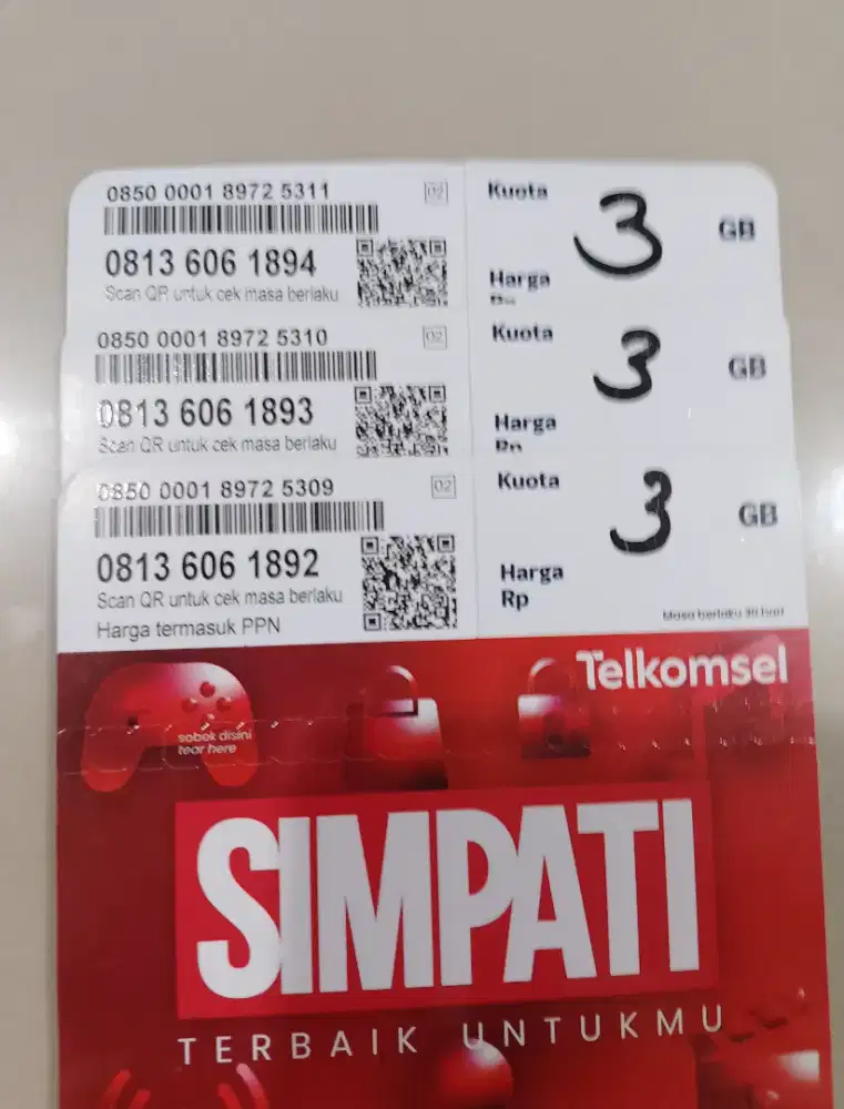 Nomor cantik simpati 11 angka seri minimalize