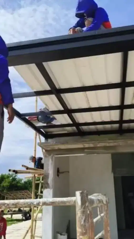 Kanopi murah besi tralis kmnj